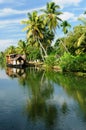 India - Kerala canal Royalty Free Stock Photo