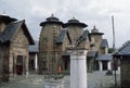 1977. India. Lakshmi Narayan temples. Chamba.