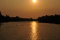 Kerala: Sunset Backwater Cruise around Alleppy