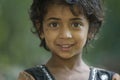 India little girl, smiles