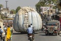 India March 28 2023, huge transport of fodder on vehicle