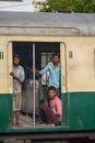 Indian Railways. Stations, trains, platforms and passengers