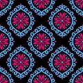 India pattern ikat Ethnic textile tribal America geometric motif mandalas native boho bohemian carpet illustration