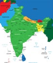 India political map