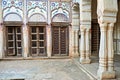 India Rajasthan. Decorated house in Mandawa Shekawati