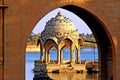 India, Rajasthan, Jaisalmer: the lake