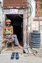 India Rajasthan. A shop in Bikaner