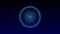 India Republic Day Animation with Ashoka Chakra