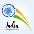 India Republic Day. 26 January Indian Background