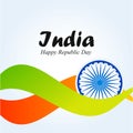 India Republic Day. 26 January Indian Background