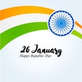 India Republic Day. 26 January Indian Background