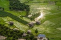 INDIA. View onto rice terraces in Kullu valley