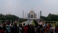 India`s beautiful Taj Mahal in Agra Uttar Pradesh Royalty Free Stock Photo