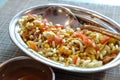 India savoury snack -Bhel puri Royalty Free Stock Photo