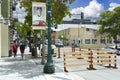 India Street, the heart of the Little Italy district in San Diego, California Royalty Free Stock Photo