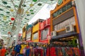 India street, market in Kuching. Clearance sale. Sarawak Borneo Malaysia