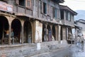 1977. India. Street scene from the town of Kullu.