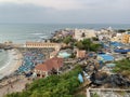 India. Sunrise at Cape Comorin Kanyakumari. The southern most point of India