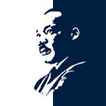 Martin Luther King Jr. was an American Christian minister and activist