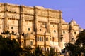 India, Udaipur: city palace Royalty Free Stock Photo