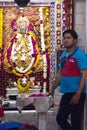 Shrine and image of God probably Shiva