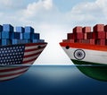 India United States Trade Royalty Free Stock Photo