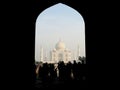 India - Uttar Pradesh - Agra - Taj Mahal - View Through the Arch