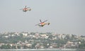 Air show by indian air force in Bhopal, India