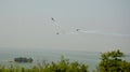 Air show by indian air force in Bhopal, India