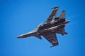 Indian Air Force Su-30 MKI flying at Aero India Royalty Free Stock Photo