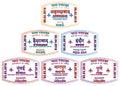 Indian Airport Stamps