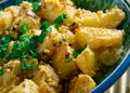 Indian Aloo Posto Royalty Free Stock Photo