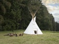 Indian american wigwam Royalty Free Stock Photo