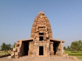 Indian ancient architeckture in the archaeological place in Pattadakal