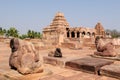 Indian ancient architeckture in the archaeological place in Pattadakal