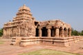 Indian ancient architeckture in Pattadakal Royalty Free Stock Photo