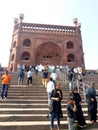 Indian ancient monument Jama masjid.