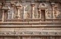 Indian ancient wall in Hampi Royalty Free Stock Photo