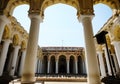 Indian architecture Thirumalai Nayakkar Mahal palace in Madurai Royalty Free Stock Photo