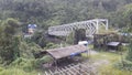 Indian army converted Jogighat hanging bridge into parmanent steel bridge within three days in Mungpoo ,Himalays, West Bengal.