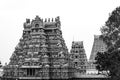 Beauty of Temple Towers on Srirangam Temple