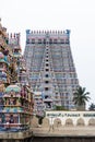 Srirangam Temple Towers Closeup Look