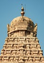 Thanjavur Big Temple Tower Closeup Look