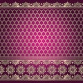 Indian background pattern Royalty Free Stock Photo