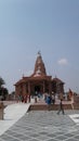 Indian bala ji temple and some people