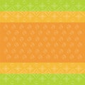 Indian Bandhani traditional pattern, wallpaper, card design, green and yellow, dotted design.