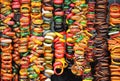 Indian Bangles showcasing Indian culture Royalty Free Stock Photo