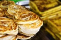 Indian BBQ cake - roti canai