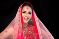 Indian beauty face big eyes with perfect wedding