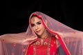 Indian beauty face big eyes with perfect wedding